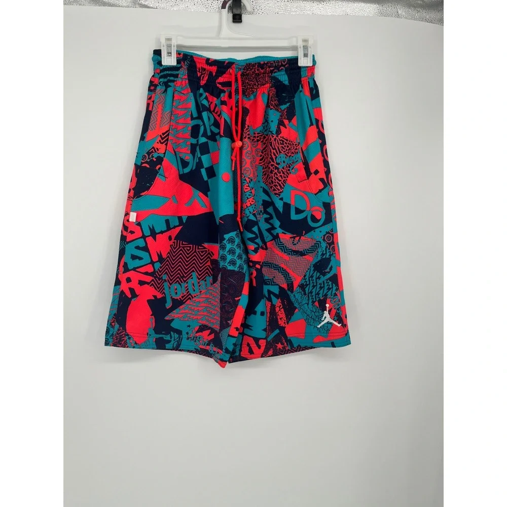 Jordan Dri-FIT Abstract Graphic Basketball Shorts Men S Multicolor Spizike Retro